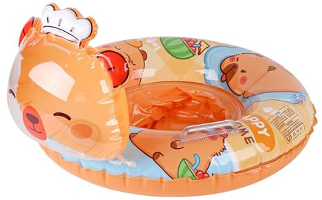 Bouée de piscine pour,Anneau gonflable avec motif capybara cartoon,Bouée de piscine gonflable pour - pour plage, douche, été, jeux extérieurs, garçon, fille