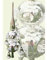 Lauschaer Glaskunst-Christbaumspitzen Christbaumspitze Old Germany-Duo (Silber)