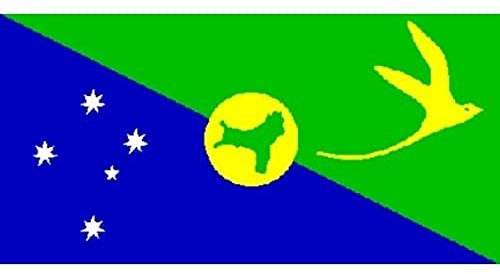 AZ FLAG - Flagge Weihnachtsinsel - 90x60 cm - Christmas Island Fahne 100% Polyester mit Messing-Ösen - 50g
