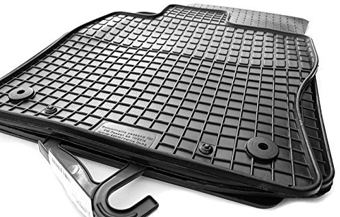 kh Teile Gummimatten passend für Passat B8 Gummi Fußmatten 4-teilig schwarz