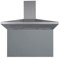 SIA SP90GY 90cm x 75cm Grey Toughened Kitchen Glass Splashback