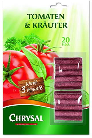 Chrysal Tomaten & Kräuter Düngestäbchen 20 Stück