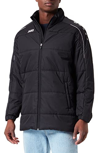 JAKO Erwachsenen Coachjacke Classico, schwarz, L, 7150