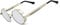 RONSOU Steampunk Style Round Vintage Polarized Sunglasses Retro Eyewear UV400 Protection Matel Frame Silver Frame Silver Lens