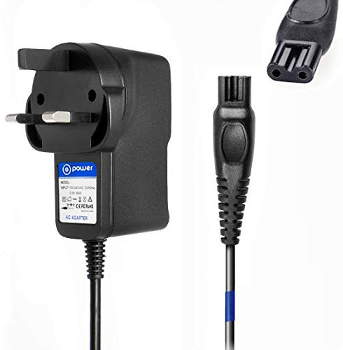 T POWER 15V Ac Dc Adapter Charger Compatible with Philips Norelco Multigroom Pro All-in-One Grooming Trimmer HQ 6000, 7000, 8000 & 9000 Series PN: 4222-039-10972 Power Supply Cord