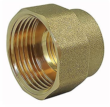 Manchon réduit femelle/femelle en laiton - Ø A: 3/4'' | Ø B: 3/8''