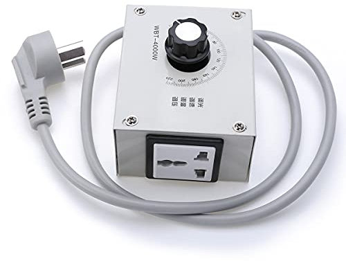 Trasformatore di tensione, Trasformatore convertitore di tensione da 4000 Watt- Step Up/Down -110 V / 220 V Regolazione della tensione della temperatura della velocità del dimmer