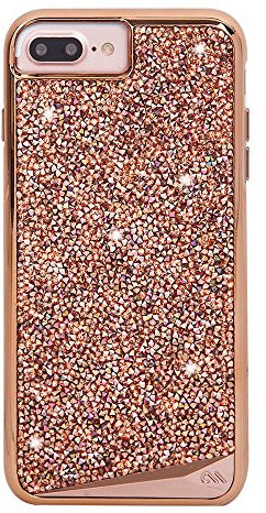 Case-Mate - iPhone 8 Plus Case - Brilliance - Rose Gold
