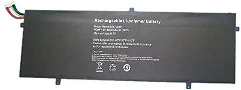 Zgszmall Replacement 3282122-2S P313R P313 Battery For Trekstor Surfbook A13B Trekstore Slim S130