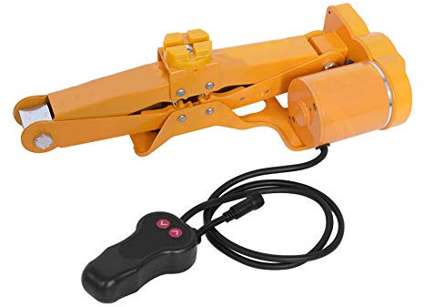 TKSE Cric Électrique de Voiture 12V - Levage Automatique 2 Tonnes pour Garage et Équipement d'Urgence