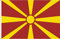 FLAGGE NORD MAZENONIEN. 90D SEIDENSATIN QUALITÄT. GRÖßE VON 150X90 CM