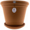 Grand pot de fleurs en céramique pour extérieur en terre cuite 40 x 40 x 38 cm