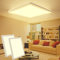 slochi [2 Stücke] LED Deckenleuchte, 18W Ultra Dünn Modern Deckenlampe Flach 2.1cm, 3000K Warmweiß, LED Deckenleuchte Quadrat für Schlafzimmer, Wohnzimmer, Bad, Balkon, Flur, Küche Umkleideraum