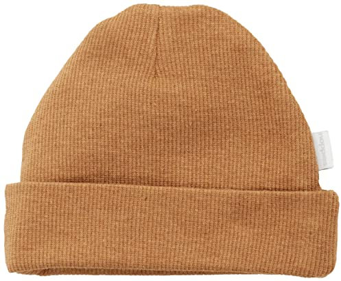 Noppies Baby Unisex Kinder Hat Rib Nevel Hut, Chipmunk Melange - N091, 3M-6M