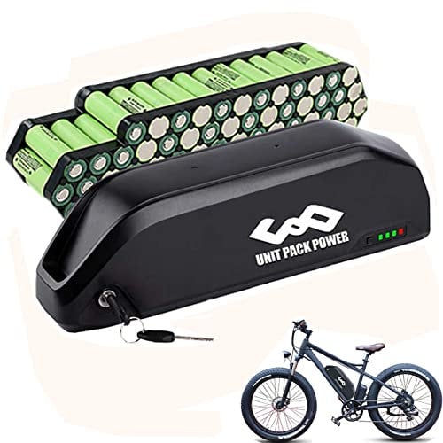 52V Ebike Battery 52V 15Ah Shark Down Tube Battery for 200-1500W Motor 15AH Replacement Large Capacity Electric Bicycle Lithium-Ion Batteries Pack
