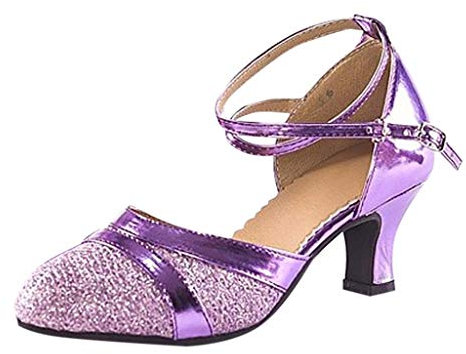 Scarpe Donna con Tacco Casual Sexy Eleganti Scarpe Cerimonia Tacco Basso Pelle Scarpe Decolte Cerimonia Comodi Scarpe Tacco Sposa Chiusi Davanti Tacchi Pianta Larga