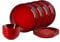 LE CREUSET 79351000607081 dinnerware set, Steinzeug, Kirschrot