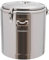 GramStudio Große Isolierter Warmer Suppentopf, 201 Edelstahl 40L Frühstücks Suppentopf für Transport Thermobehälter mit Gummiring und Spannverschluss (40L/10.6gal)