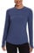 Gyabnw Sport für Damen Sonnenschutz Shirt UV Schutz Langarmshirt UPF 50+ Sportshirt Rashguards Yoga Gym Laufshirt