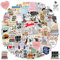 Volumoon Bookish Sticker, 100 Stück Buchaufkleber, Ästhetische Aufkleber, Leseaufkleber, Vinyl Aufkleber für Scrapbooking, Laptops, Wasserflaschen, Computer, Kühlschränke, Gepäck