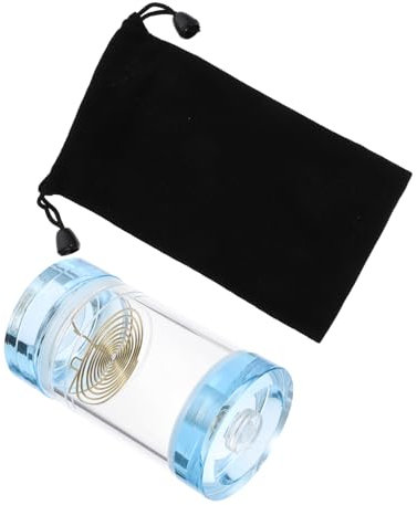 BUGUUYO 1 X Glas Für Reisen Chinchilla Käfig Transparentes Glas Zwitscherhalter Beobachtungsbehälter Transparenter Behälter Fänger Käfig Zwitschertopf Tierhalter Blau