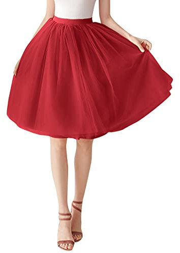Angebot des Tages Tüllrock Damen Karneval Kostüm Unterrock Kurz Ballkleid Ballett Tanzkleid Abendkleid Anlass Schöne Lange Röcke Fragen Zur Bestellung