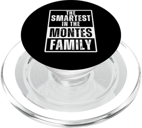 Smartest in the Montes Family PopSockets PopGrip für MagSafe