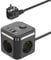 PD 20W Multiprise Cube avec USB C + câble 1.5M,BEVA 2500W/10A Cube Prise Multiple 3 Prise avec 2 USB-C et 1-USB-A, 6 in 1 Bloc Multiprise avec Interrupteur, pour Maison Bureau