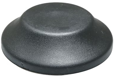 WELWIK Garden Black Plastic Umbrella Tip Replacement Part Outdoor Cantilever Umbrella Top Screw Cap Suitable for Patios Garden Balconies Cafes