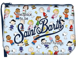 Saint Barth Mc2 Donna Pochette ALIN001 Gomma Blu Chiaro Taglia Unica