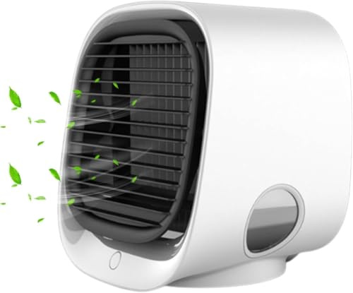 Aira Breeze Ventilator Original,Airabreeze Air Cooler Kleine Wassergekühlte, Tragbarer Ventilator, Schwenkbar, Ideal Für Zu Hause Und Auf Reisen (1 PCS)
