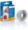 HERMA 1081 Doppelseitiges Klebeband extra stark, 12 mm x 12 m, schmal, zweiseitig selbstklebendes Doppelklebeband für Heim & Büro, Endlosband kurzzeitig repositionierbar, weiß