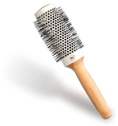 Olivia Garden Bamboo Touch Blowout Thermal - 43 - Umweltfreundliche Bambusrundbürste für müheloses Volumen und glänzende Blowouts