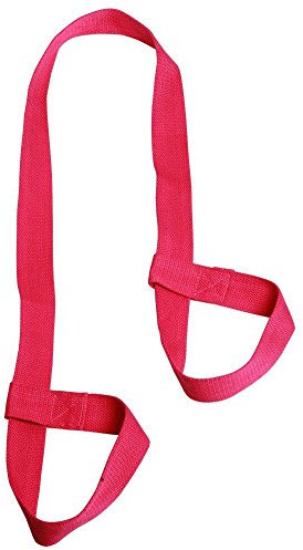 PlayCool Strapazierfähiger Tragegurt für Yogamatte, Rosa/Rot, Einheitsgröße