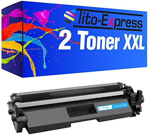 Tito-Express 2 Toner XXL MIT CHIP kompatibel mit HP CF294A | geeignet für HP Laserjet Pro M118DW MFP M148FW M148FDW M148DW | Black je 1.200 Seiten
