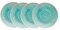 BUTLERS Set 4x Frühstücksteller Ø25cm aus Steinzeug -SUMATRA- Kuchenteller & Dessertteller | Teller-Set, gemustertes Geschirr | Glasuroberfläche, Spülmaschinen- und mikrowellenfest