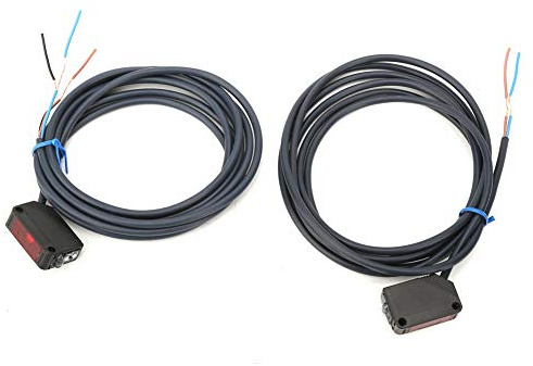 DC12-24V IR Photoelectric Infrared Sensor Switch,4M Detection distance Photoelectric Switch Sensor IR Sensor NPN Switch Photoelectric Switch Infrared Photoelectric Switch