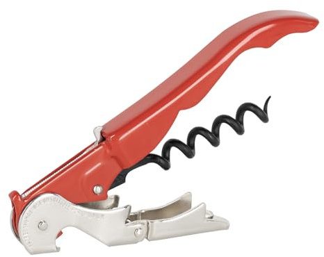 PULLTAP'S GENUINE Slider 900 - Cavatappi da cameriere per uso professionale - Made in Spagna, con doppia leva articolata, coltellino tagliacapsule e apribottiglie