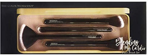 Markwins Essentials Blending Is My Cardio - Set Pennelli Viso - Palette con Una Selezione Di Pennelli Professionali Da Portare Sempre In Borsa - Set Trucco Da Regalo Per Ragazze - 140 g