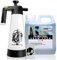 Nuke Guys Snow Foam Set: Nuke Guys Foamer 2L Schaumsprüher + ValetPRO pH neutral Snow Foam 1L + Nuke Guys Messbecher 150ml skaliert mit Nuke Guys skull