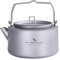 Boundless Voyage 1L Camping Titan Wasserkocher mit Klappgriff Filter Große Kapazität Topf Kochen Outdoor Kochset Töpfe Ti3098D