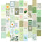 Wanddeko Set, Danish Pastel Deko für Schlafzimmer und Wohnzimmer, Bilderwand Set, 50 Stück Fotowand für Zimmer Deko Grün, Aesthetic Cute Room Decor, Wanddekoration