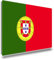 TRIOSK Kühlschrankmagnete Länderflaggen Magnet Flagge Portugal Länder Reise Souvenir Geschenk für Reiselustige Frauen Männer Weltenbummler Kühlschrank stark eckig groß 85x55 mm