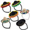 Haowul Mini Mexikanisch Sombrero Hut Stirnband 6pcs Süße Mexikanische Fiesta Hat Stirnband Festival Kopfschmuck Für Fiesta Carnival