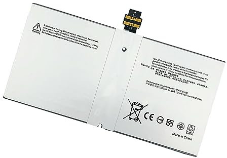 Ukkipower 7.5V 5087mAh G3HTA027H DYNR01 Ersatz Tablet Akku kompatibel mit Micro-Soft Surface Pro 4 1724 12.3 Tablet