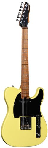 Santana Canis Standard BC - Elektrische Guitarre, TL-Model, Locking Tuners, Butter Cream