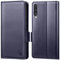CASBST Handyhülle für Samsung Galaxy A50/A30S Hülle, Premium Leder Schutzhülle Klappbar für Samsung Galaxy A50 Flip Case mit Kartenfach Ständer Magnet Klapphülle für Samsung A50 Hülle Blau