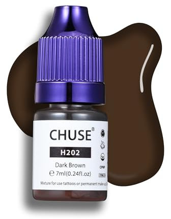 CHUSE PMU Hybrid Flüssige Augenbrauenpigmente 0,24 oz/7ml (H202 Dunkelbraun)