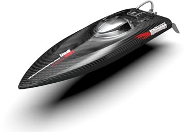 Ulifance UDI022 RC Boot Brushless für Pools und Seen, Groß Ferngesteuertes Boot Schwarz