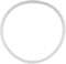 Pressure Cooker Seals Silicone Ring Gasket Food Grade Replacement 6 Sizes Inner Diameter Pot Lid Seal (Diameter 22CM/8.66in)